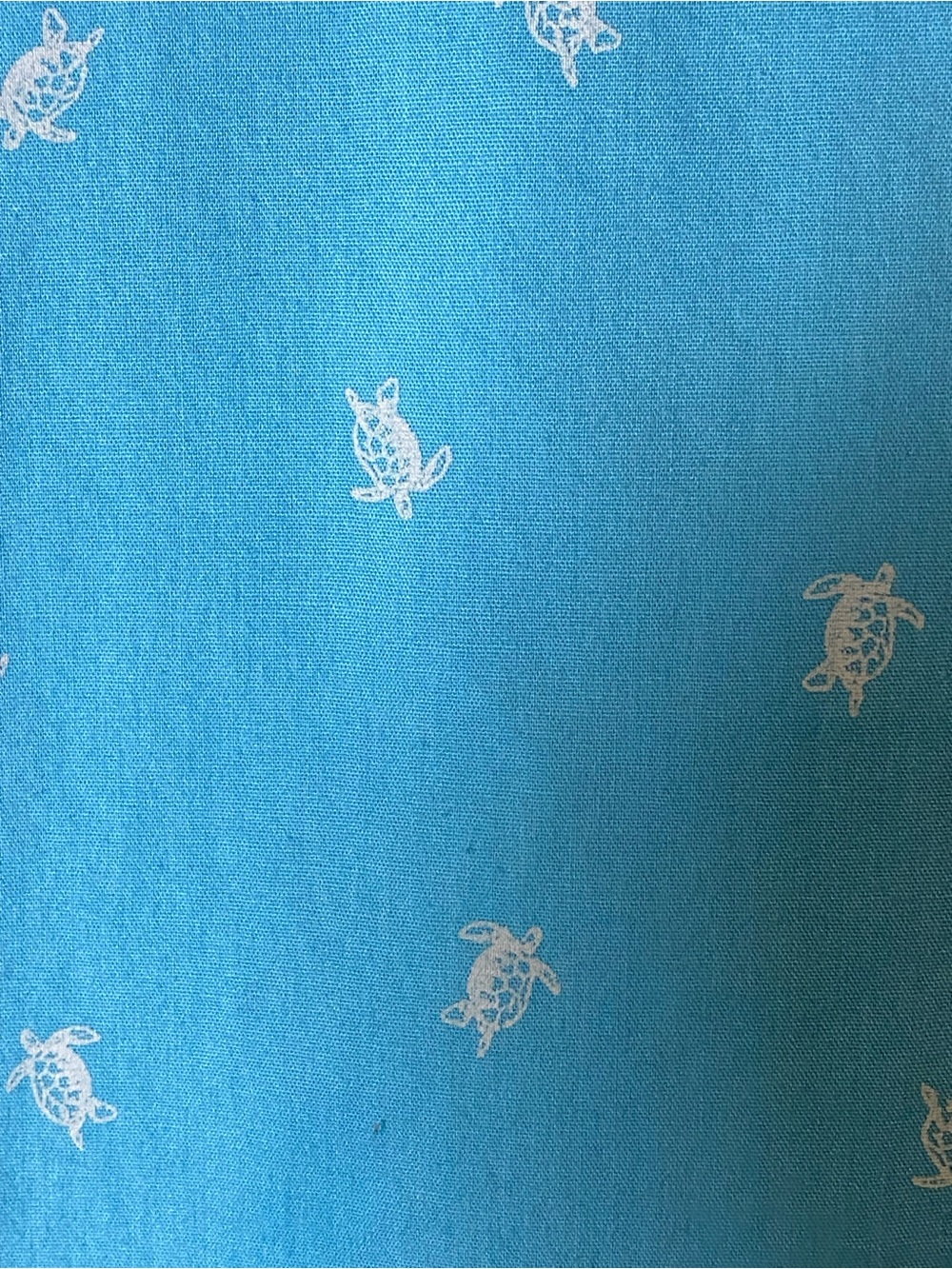 IZOD SeaTurtle Print Button Down Shirt Men XL Coastal Preppy Beach Vacation - Picture 2 of 7